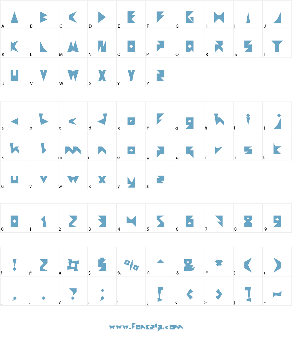 creative mind Font Character